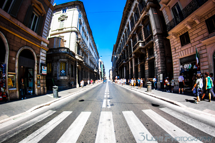 3 Light Photography, Rome Steets